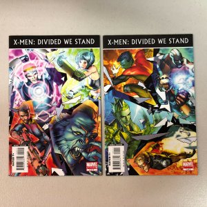 X-Men Divided We Stand (2008) #1 & 2 (VF+/NM-) Complete Set Brandon Peterson art