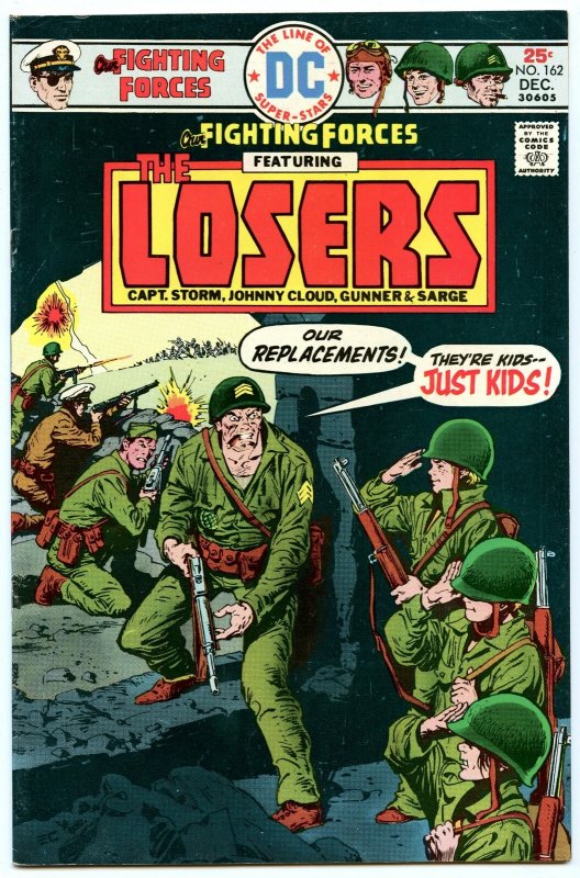 Our Fighting Forces 162 Dec 1975 VF- (7.5)
