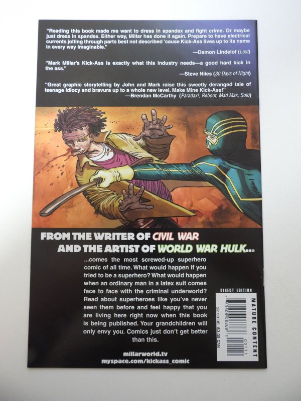 Kick-Ass #1 (2008) VF Condition