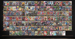 Huge Lot 150+ Comics with The Flash, Elementals, Eclipso, Doom 2099 & More!