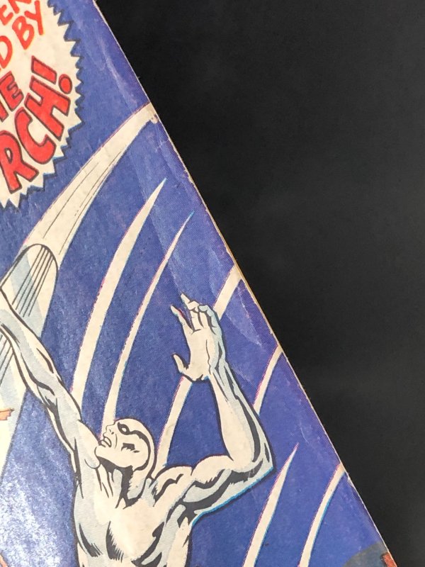 The Silver Surfer #15 (1970) Battle of Silver Surfer and the Human Torch