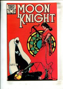 MOON KNIGHT #24 (9.0) SCARLET IN MOONLIGHT!! 1982