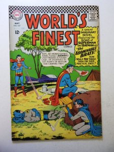 World's Finest Comics #157 (1966) VG Condition centerfold detached at 1 ...