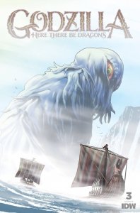 Godzilla Here Be Be Dragons #3 2024 Godlewski 1:25 IDW EB116