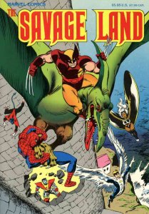 Savage Land, The TPB #1 VF ; Marvel | X-Men Spider-Man