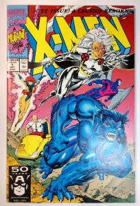 X-Men #1 (8.0, 1991) 1st team app Gold, Blue & Acolytes