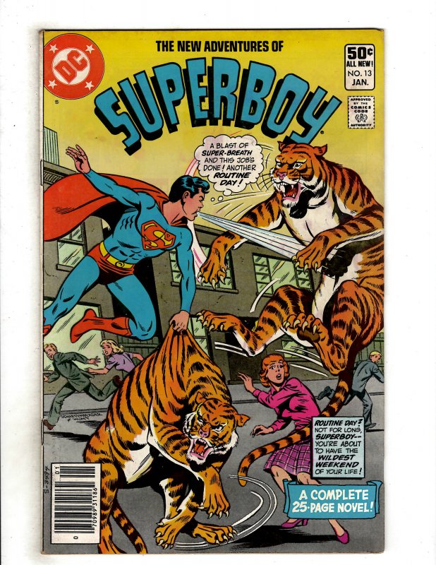 The New Adventures of Superboy #13 (1981) DC Comic Superman OF8