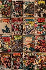 Lot of 16 Comics (See Description) Ka Zar, Fantastic Four, Iron Man, Gargoyle...