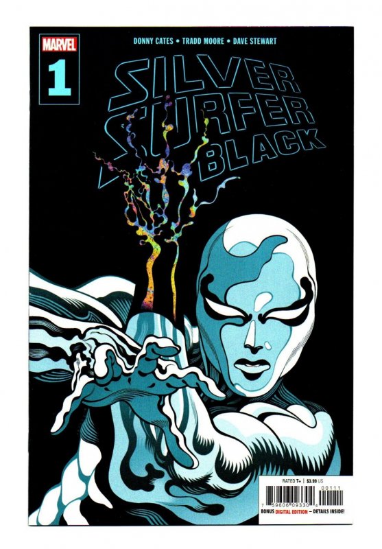 SILVER SURFER: BLACK #01 (2019) TRADD MOORE | TRADE DRESS | MAIN COVER