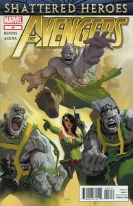 Avengers #20 Comic Book Shattered Heroes - Marvel
