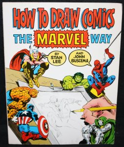 How to Draw Comics the Marvel Way by Stan Lee & John Buscema (F/VF) 1984