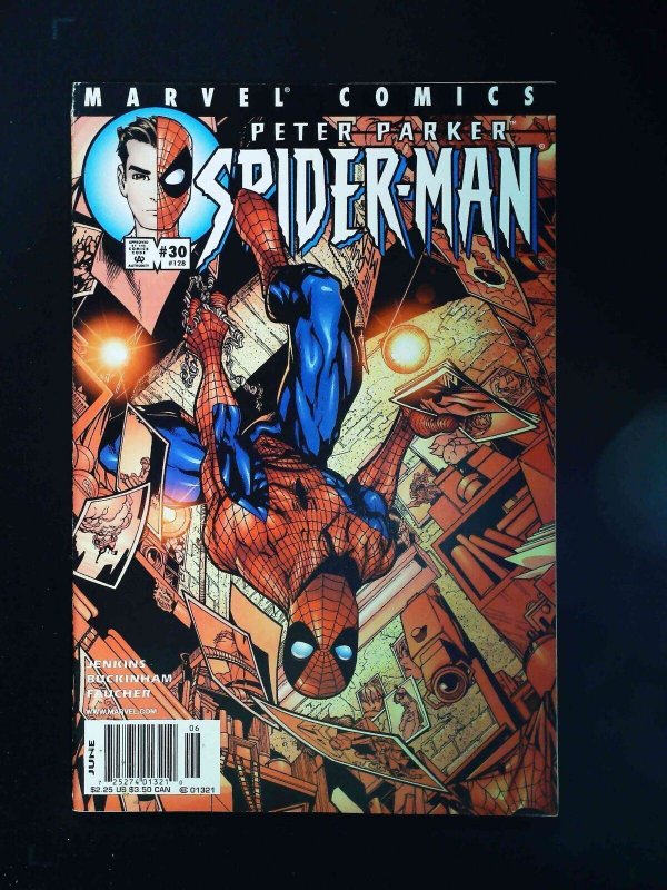 Peter Parker Spider-Man #30  Marvel Comics 2001 Vf+ Newsstand 