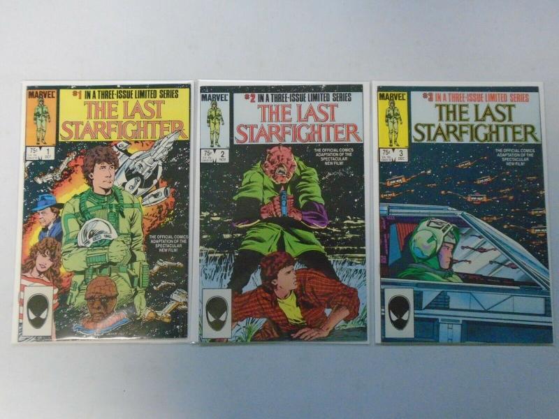 Last Starfighter set #1-3 DIR average 8.0/VF (1984)