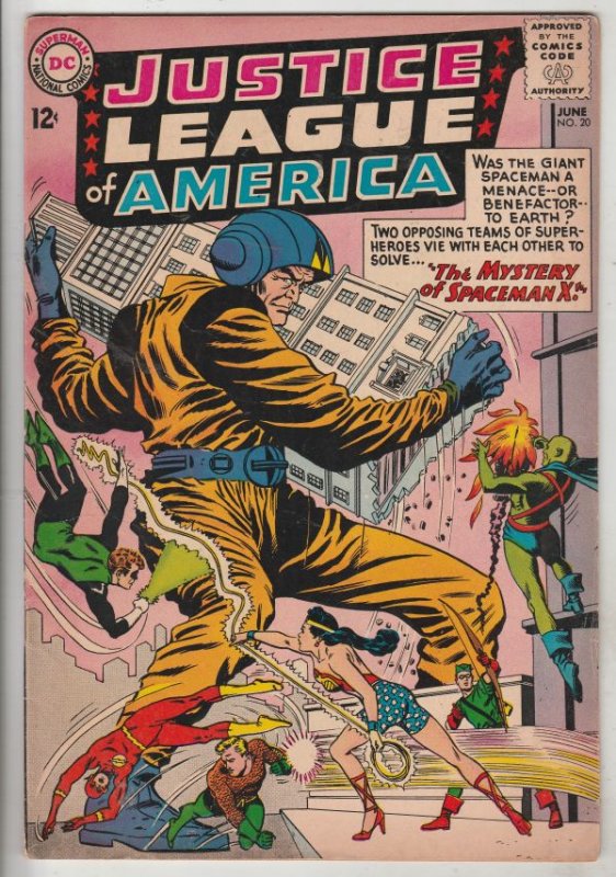 Justice League of America #20 (Jun-63) VF+ High-Grade Justice League of Ameri...