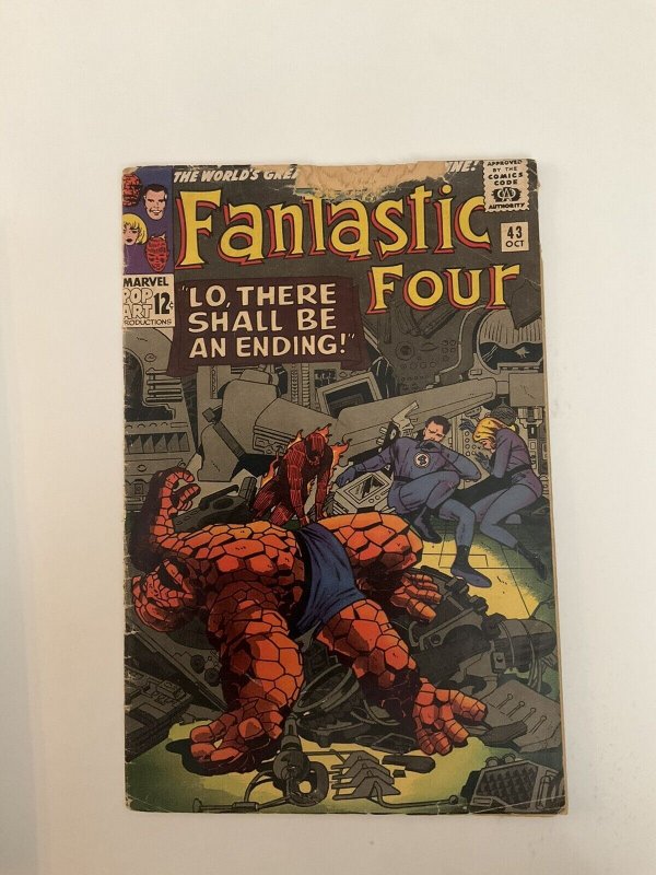 Fantastic Four 43 Good Gd 2.0 Marvel