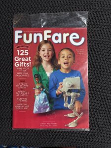 FUNFARE Magazine SEALED Sesame Street / Star Wars / Disney