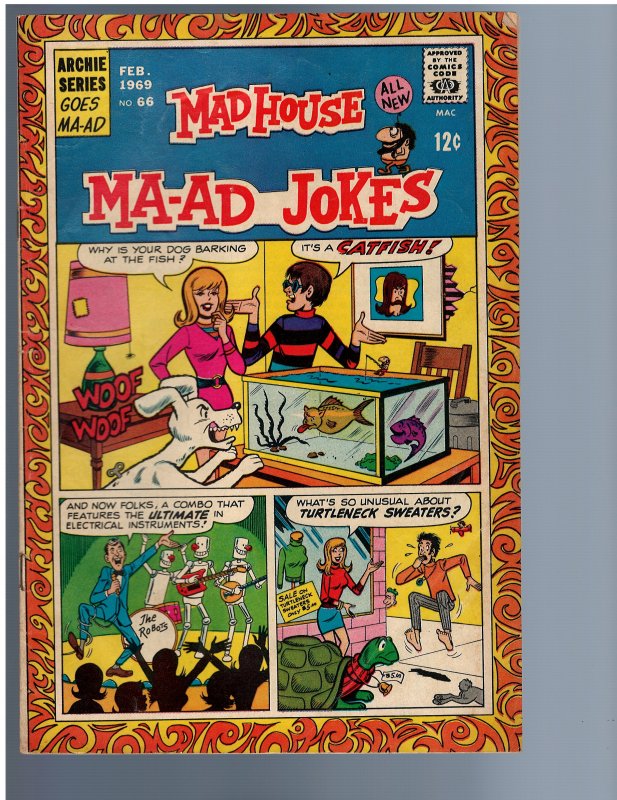 Archie's Madhouse #66 (1969)