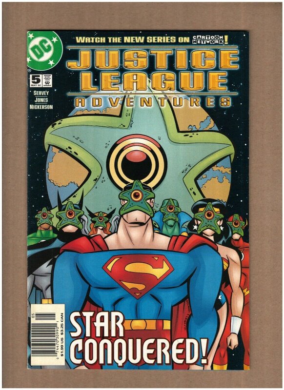 Justice League Adventures #5 Newsstand DC Comics 2002 VF+ 8.5