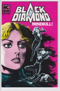 BLACK DIAMOND #3 (Dec 1983) NM- 9.2 white! Gulacy cover, full color!
