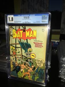 BATMAN VOL. 1 #86 - (9/54)  CGC 1.8 - 1st BATMARINE - JOKER APP - GOLDEN AGE KEY