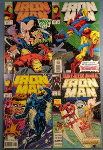 Iron Man Lot 37 #200-296 Annuals #9 #13