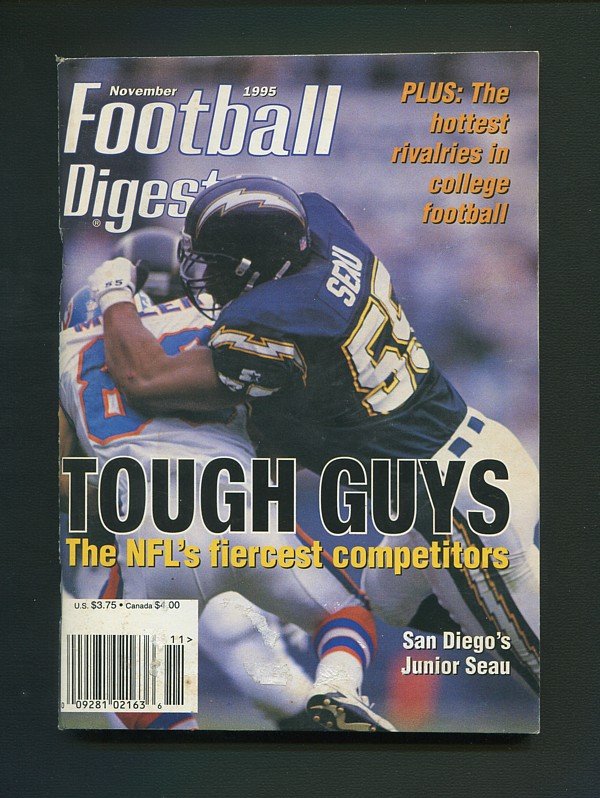 Football Digest / Junior Seau / November 1995