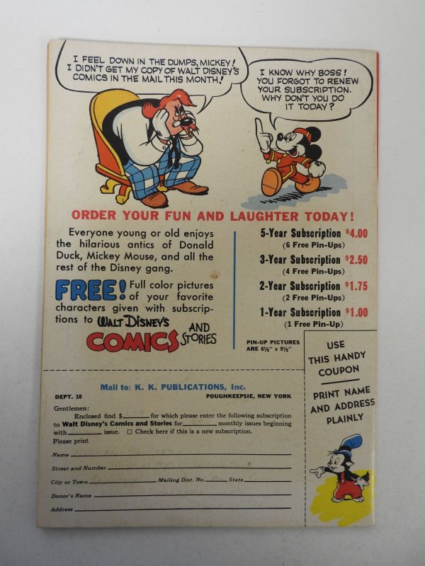 Walt Disney's Comics and Stories #97 (1948) FN Condition! pencil bc