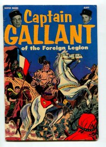 CAPTAIN GALLANT AND THE FOREIGN LEGION 1955-DON HECK-BUSTER CRABBE- FN-