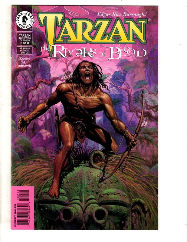 6 Dark Horse Comics Tarzan # 1 2 3 River Blood + Terminator Endgame # 1 2 3 CR25 