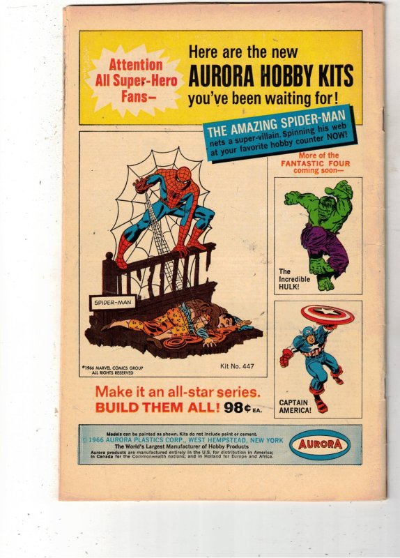 The Avengers #36 (1967) VG+ PRICE DROP! The Ultroids Attack! Wow!