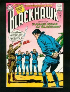 BLACKHAWK #196 1964-DC COMICS-WWII COMBAT DIARY-FIRING SQUAD COVER-very fine VF