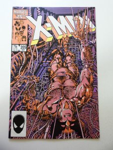 The Uncanny X-Men #205 (1986) VF Condition