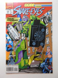 G. I. Joe #142 W/ The Transformers Beautiful VF-NM Condition!