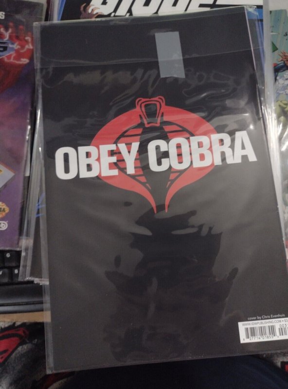 GI JOE   # 3  2019 IDW EVENHUIS COVER  g.i.joe COBRA COMANDER