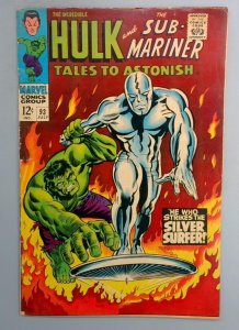 Tales to Astonish #93 VG ? Silver Surfer vs Hulk Marvel Comics 1967 JR1