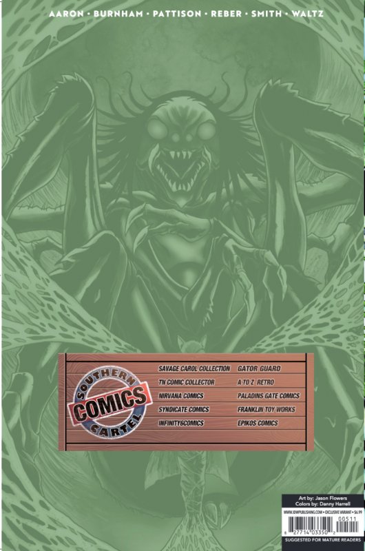 TMNT Alpha 2024 Signed Jason Flowers SCC Exclusive IDW EB205