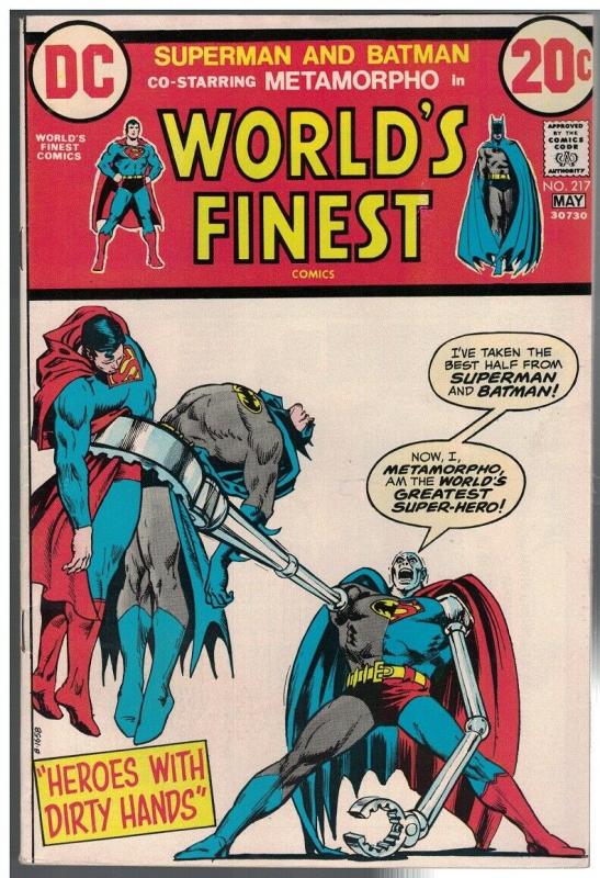 WORLDS FINEST 217 FN May 1973