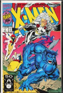 X-Men #1 Storm and Beast Cover (1991) X-Men [Key Issue]