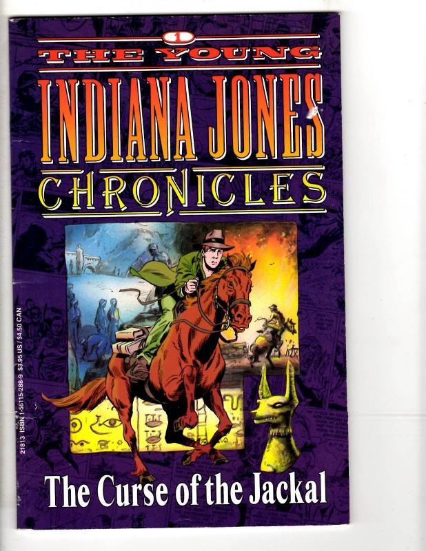 Lot Of 3 Young Indiana Jones Chronicles Hollywood Comic Books # 1 2 3 TP3