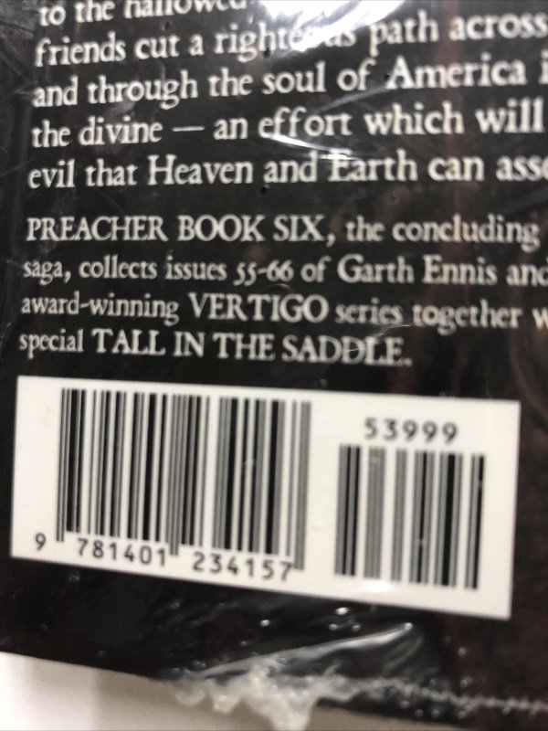 Preacher Vol.6  (2012)  Vertigo HC Ennis