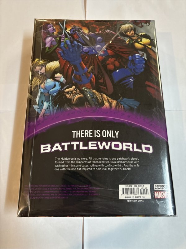Secret Wars Battleworld Omnibus Vol 1 HC • Marvel Cheung Cover