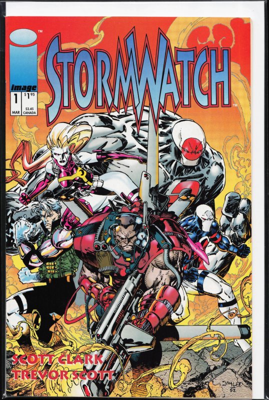 Stormwatch #1 (1993) Stormwatch [Key Issue]