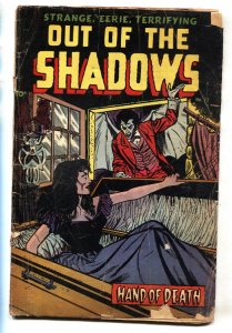 Out of the Shadows #12 1954-Vampires-Pre-code horror-comic book-amputation