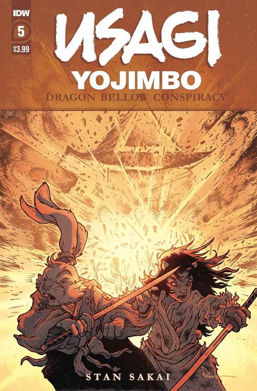 USAGI YOJIMBO DRAGON BELLOW CONSPIRACY #5 (OF 6) 