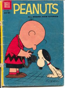 Peanuts #54 1960-Dell-Charlie Brown-Snoopy-Charles Schulz-FR/G