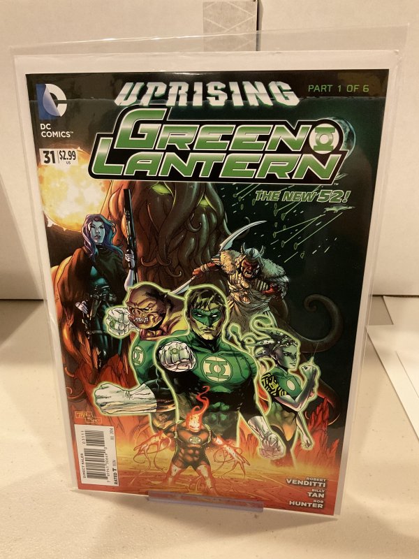 Green Lantern 31  9.0 (our highest grade)  2014  New 52!