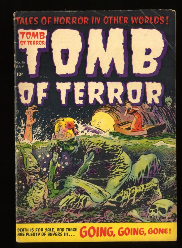 Tomb Of Terror #16 VG+ 4.5