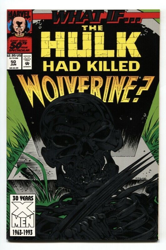 What If #50 - 1993 Death of Wolverine Marvel comic book 