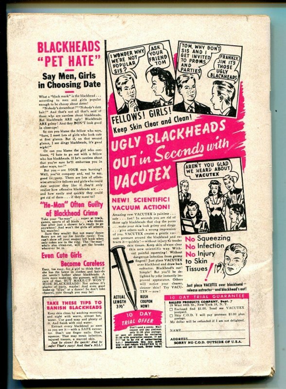 Jackpot 10/1950-Youthful Mags-jokes-spicy cartoons-rare issue-VG