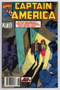 Captain America #371 Diamondback (Marvel, 1990) VG 